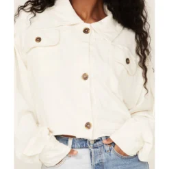 Free People Women's Saturday Cropped Shacket 6 Free People Women's Saturday Cropped Shacket -Default Template 4 2000374735 251 P3