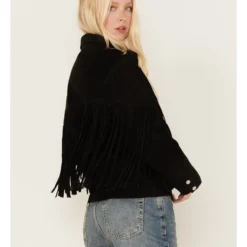 Understated Leather Women's Howling Moon Fringe Jacket -Default Template 4 2000374890 001 P4