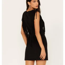 Idyllwind Women's Central Pike Fringe Embroidered Dress -Default Template 4 2000375285 001 P4