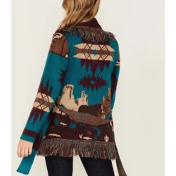 Idyllwind Women's River Run Southwestern Print Belted Cardigan -Default Template 4 2000375293 400 P4