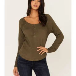 Idyllwind Women's French Terry Henley Shirt