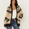 Tasha Polizzi Women's Cabin Southwestern Print Cardigan