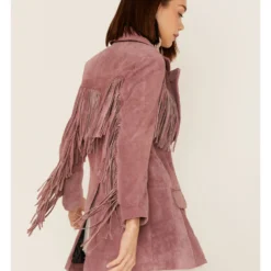 Understated Leather Women's Marlboro Fringe Blazer Jacket 7 Understated Leather Women's Marlboro Fringe Blazer Jacket -Default Template 4 2000376545 650 P4