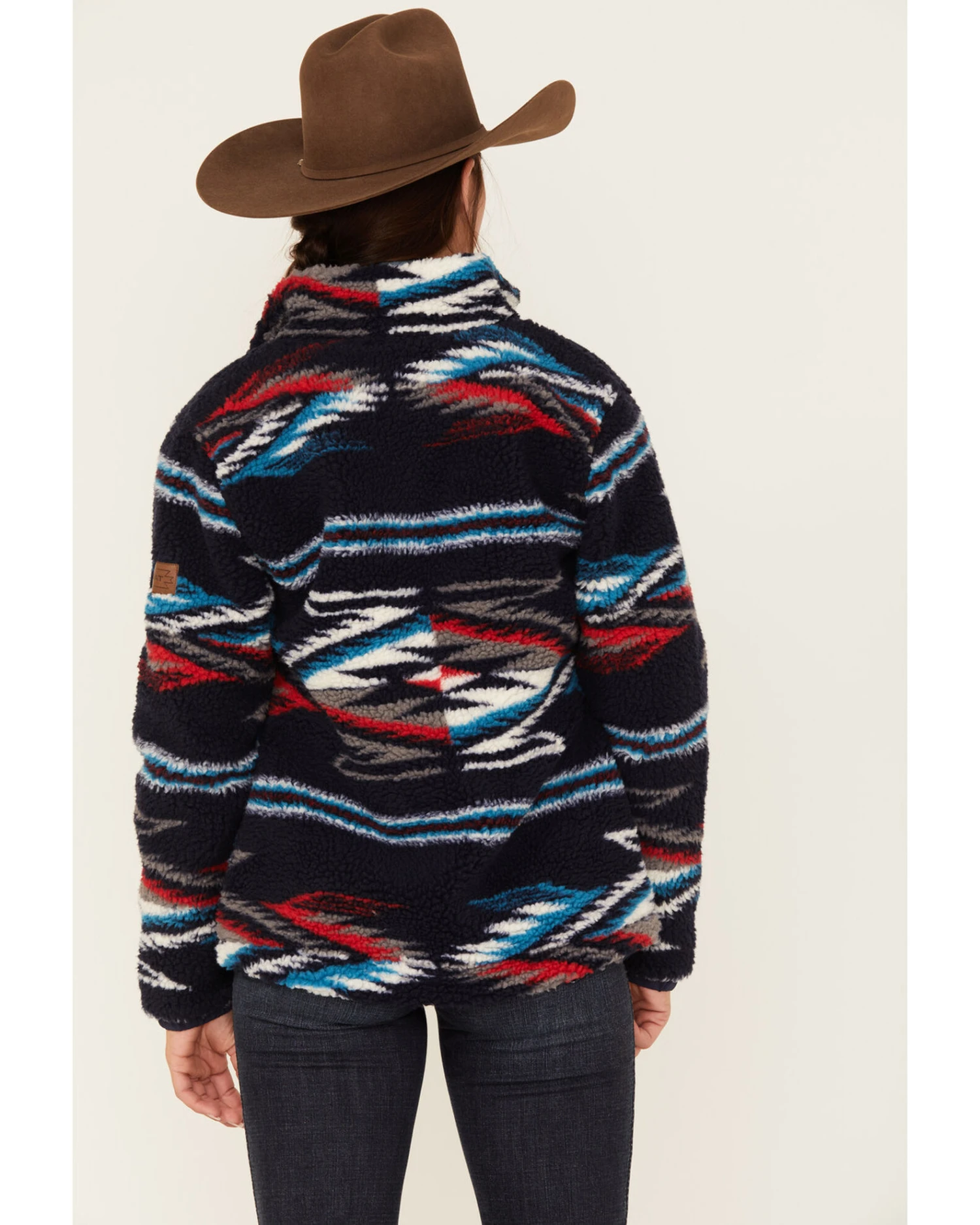 Ariat Women's Chimayo Southwestern Sherpa Jacket 4 Ariat Women's Chimayo Southwestern Sherpa Jacket - Image 4