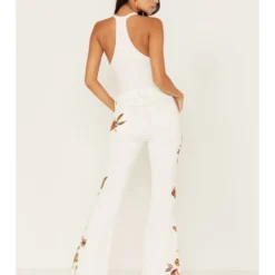 Driftwood Women's Farrah Feathery Corduroy Flare Jeans -Default Template 4 2000378939 100 P3