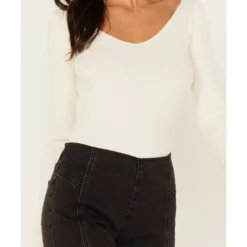 Shyanne Women's Ribbed Sweater Top -Default Template 4 2000380631 105 P3