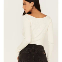 Shyanne Women's Ribbed Sweater Top -Default Template 4 2000380631 105 P4