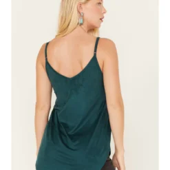 Shyanne Women's Faux Suede Latter Trim Cami  -Default Template 4 2000380657 443 P4