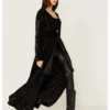 Shyanne Women's Velvet Sequin Duster