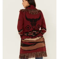 Idyllwind Women's Savannah Southwest Fringe Cardigan -Default Template 4 2000380687 605 P5