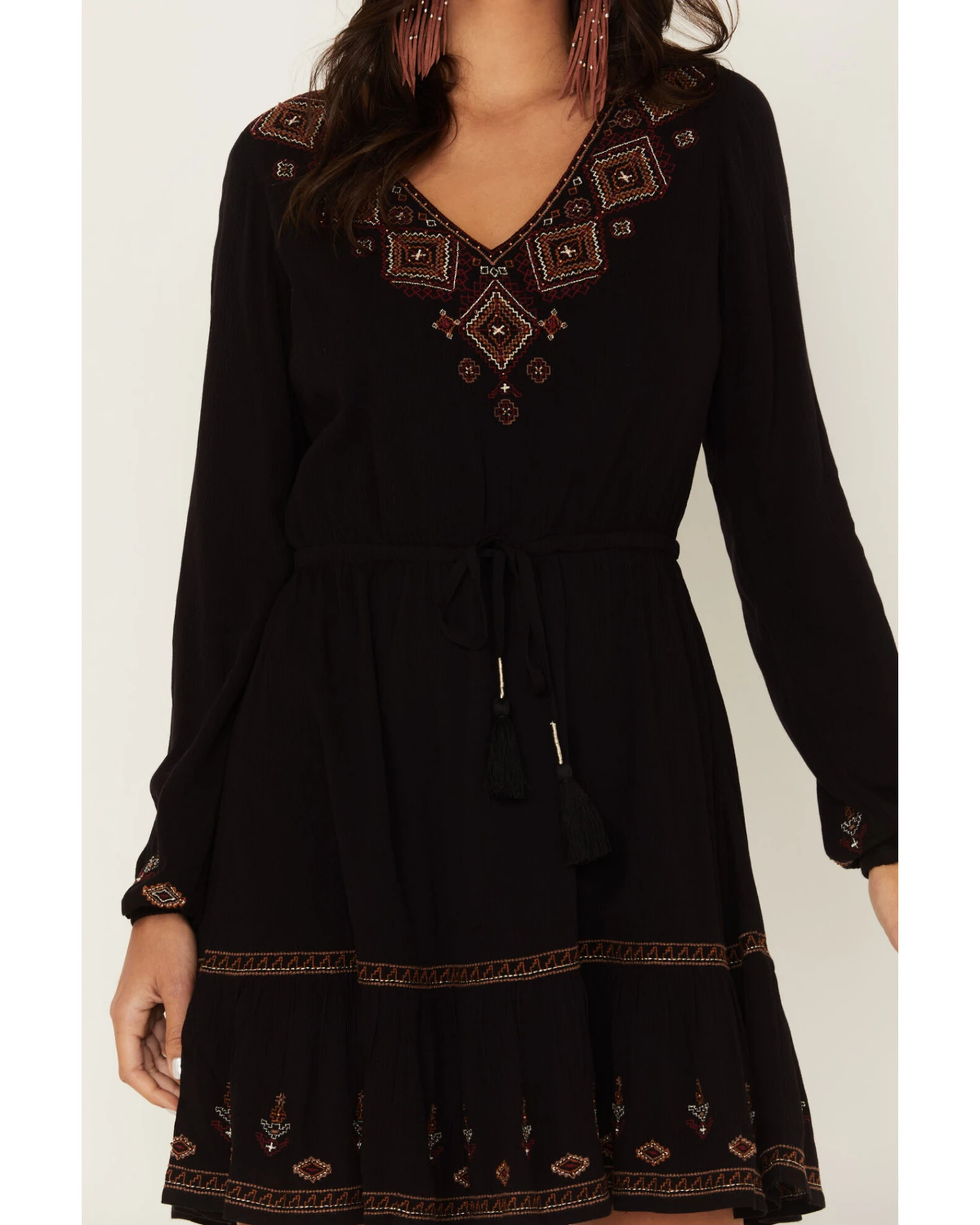 Idyllwind Women's Hurst Embroidered Mini Dress 3 Idyllwind Women's Hurst Embroidered Mini Dress - Image 3