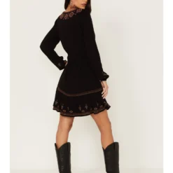 Idyllwind Women's Hurst Embroidered Mini Dress 7 Idyllwind Women's Hurst Embroidered Mini Dress -Default Template 4 2000380698 001 P4