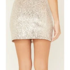 Idyllwind Women's Austin Sequin Mini Skirt -Default Template 4 2000380711 040 P5