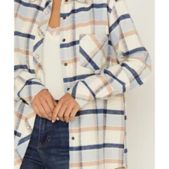 Idyllwind Women's Plaid Print Rendon Flannel Shirt -Default Template 4 2000380722 400 P3