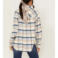 Idyllwind Women's Plaid Print Rendon Flannel Shirt -Default Template 4 2000380722 400 P4