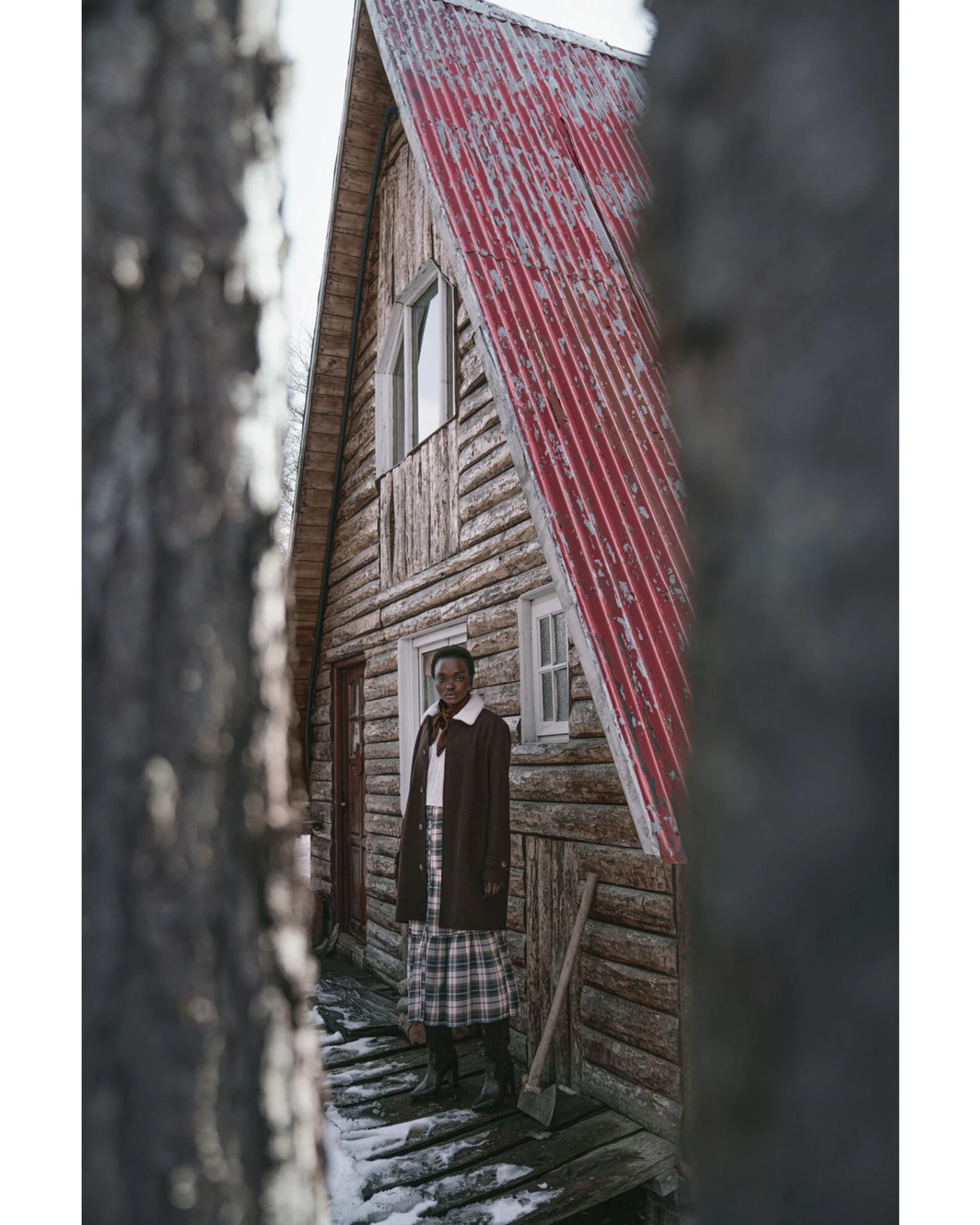 Cleo + Wolf Women's Plaid Print Button Front Midi Skirt 1 Cleo + Wolf Women's Plaid Print Button Front Midi Skirt