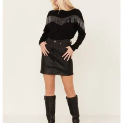 Rock & Roll Denim Women's Western Yoke Skirt