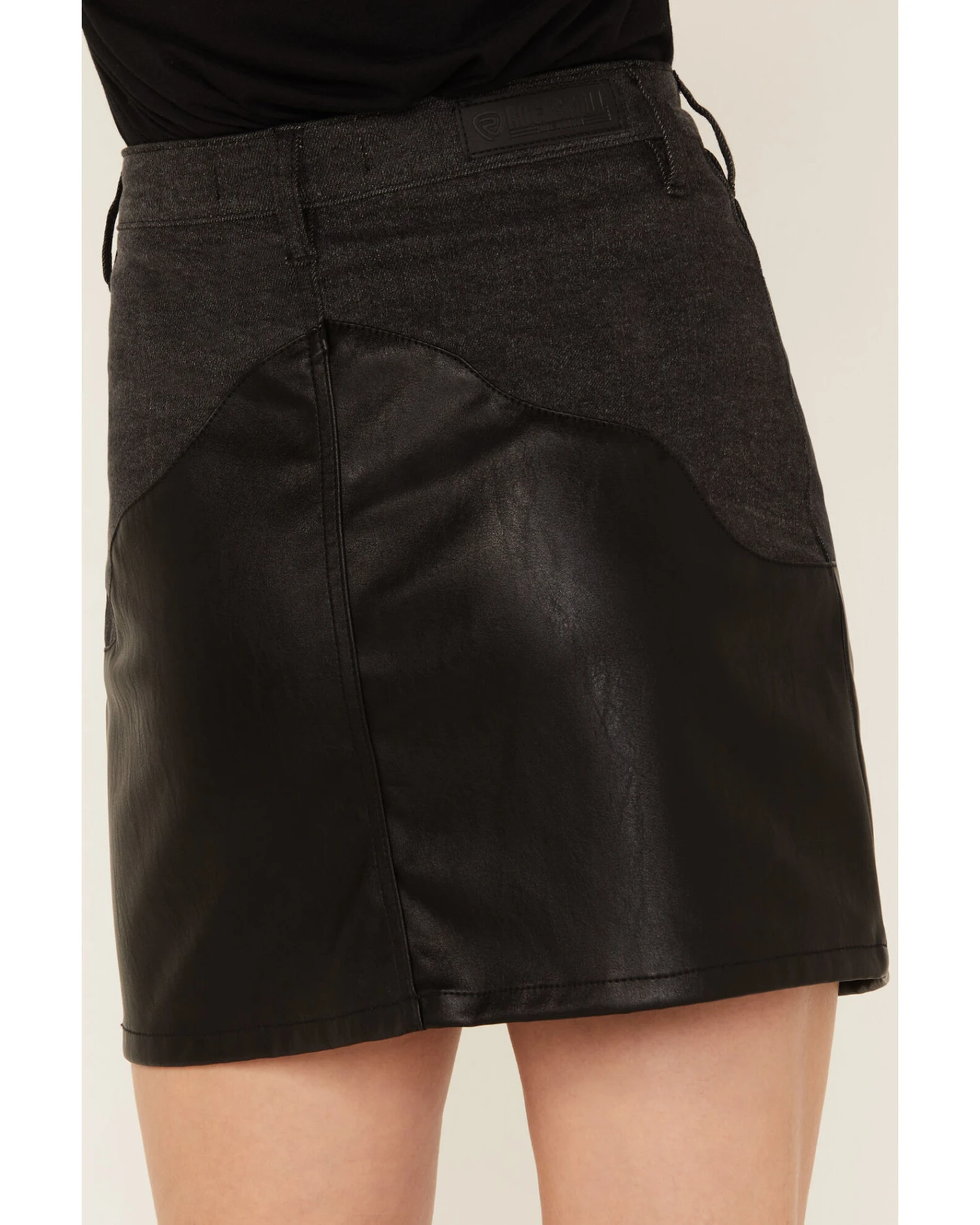 Rock & Roll Denim Women's Western Yoke Skirt 4 Rock & Roll Denim Women's Western Yoke Skirt - Image 4