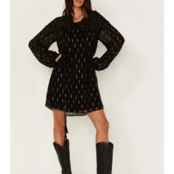 Idyllwind Women's Jolly Metallic Clip Dot Dress