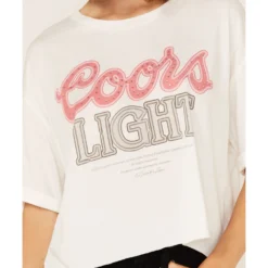 The Laundry Room Women's Coors Light Rhinestone Neon Light Graphic Tee -Default Template 4 2000381372 100 P3