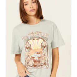 Youth In Revolt Women's The Long Way Short Sleeve Graphic Tee