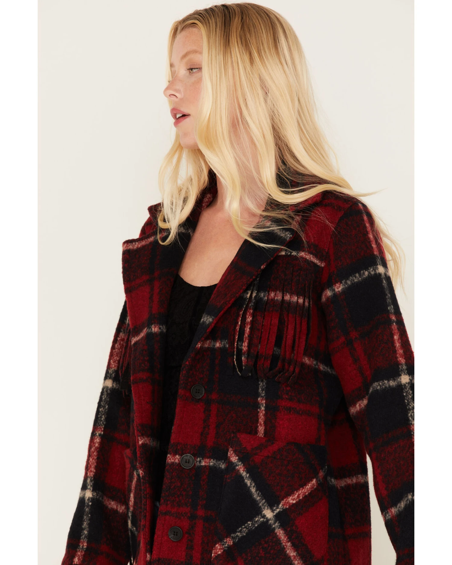 Idyllwind Women's Loudon Plaid Print Shacket 2 Idyllwind Women's Loudon Plaid Print Shacket - Image 2