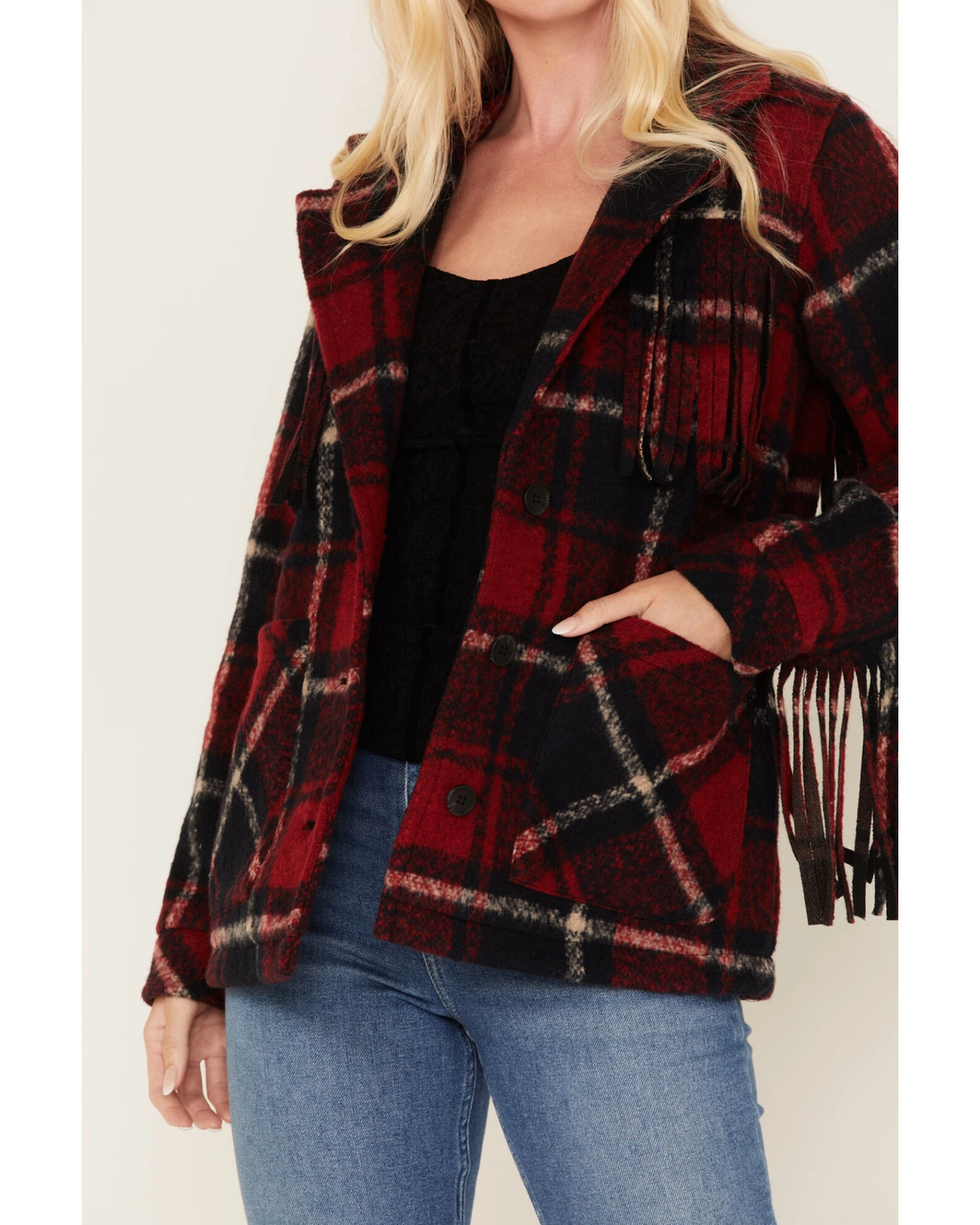 Idyllwind Women's Loudon Plaid Print Shacket 3 Idyllwind Women's Loudon Plaid Print Shacket - Image 3