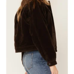 Cleo + Wolf Women's Corduroy Sherpa Trucker Jacket 8 Cleo + Wolf Women's Corduroy Sherpa Trucker Jacket -Default Template 4 2000381654 240 P4