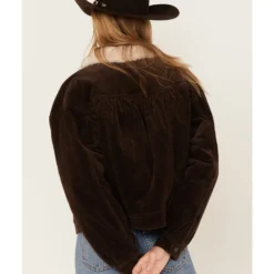 Cleo + Wolf Women's Corduroy Sherpa Trucker Jacket 9 Cleo + Wolf Women's Corduroy Sherpa Trucker Jacket -Default Template 4 2000381654 240 P5