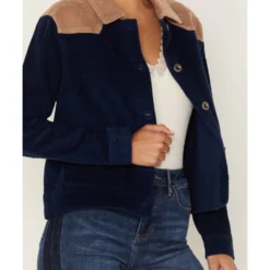 Idyllwind Women's Oak Hill Corduroy Color Block Jacket -Default Template 4 2000382094 401 P3