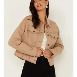 Idyllwind Women's Studded Cropped Jacket