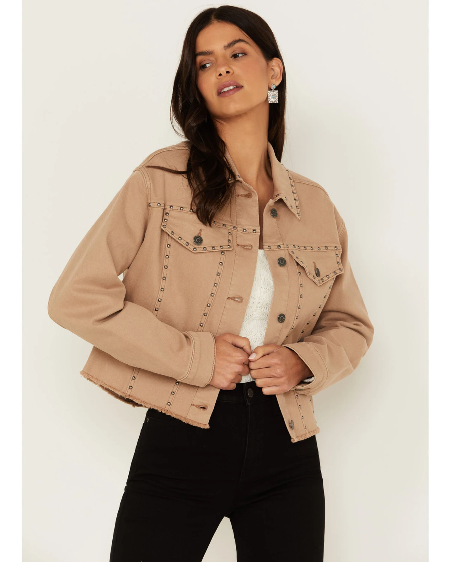 Idyllwind Women's Studded Cropped Jacket 1 Idyllwind Women's Studded Cropped Jacket