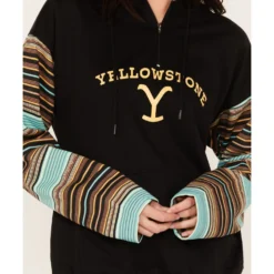 Changes Women's Serape Striped Yellowstone Hoodie 6 Changes Women's Serape Striped Yellowstone Hoodie -Default Template 4 2000382609 442 P3
