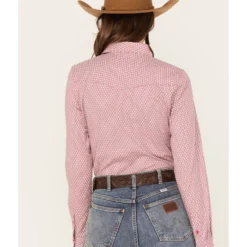 Cinch Women's Geo Print Long Sleeve Western Snap Shirt 7 Cinch Women's Geo Print Long Sleeve Western Snap Shirt -Default Template 4 2000382741 650 P4