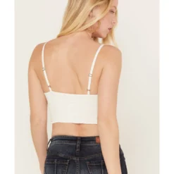 Shyanne Women's Mesh Embroidered Bandeau Tank Top -Default Template 4 2000382828 110 P4