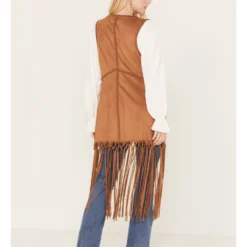 Shyanne Women's Faux Suede Fringe Vest 7 Shyanne Women's Faux Suede Fringe Vest -Default Template 4 2000382833 200 P4