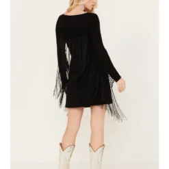 Idyllwind Women's Briar Dancing Fringe Dress -Default Template 4 2000383005 001 P4