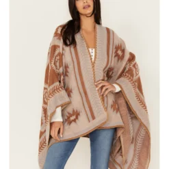 Idyllwind Women's Gunner Southwestern Print Shawl