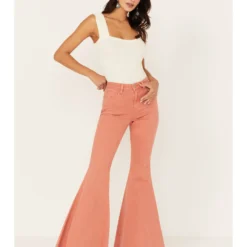 Shyanne Women's High Rise Super Flare Stretch Jeans