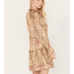 Miss Me Women's Print Ruffle Dress -Default Template 4 2000383423 710 P4