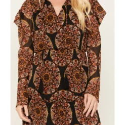 Miss Me Women's Multi Print Maxi Dress -Default Template 4 2000383424 900 P3