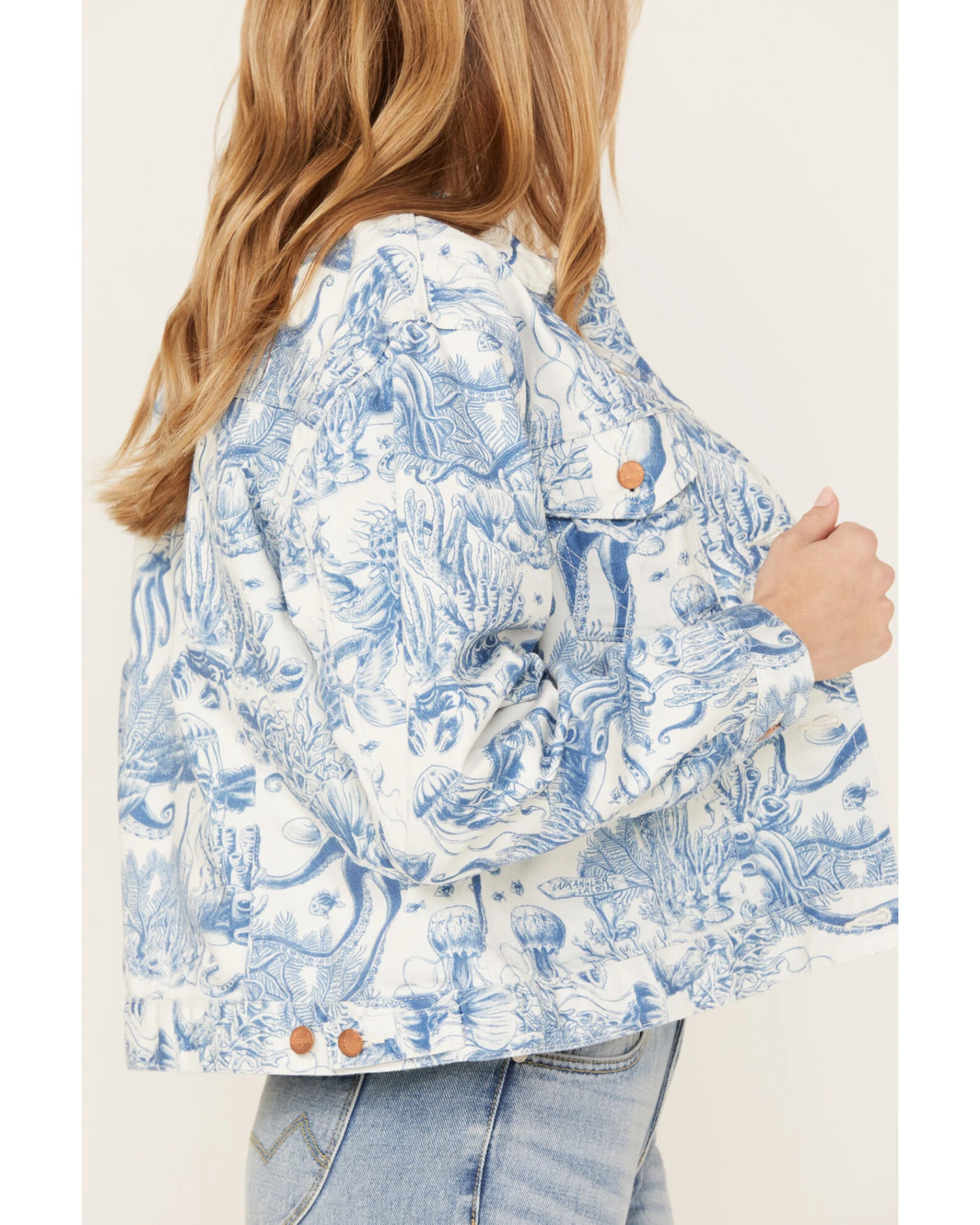 Wrangler Women's Heritage Nautical Cut Off Jacket 3 Wrangler Women's Heritage Nautical Cut Off Jacket - Image 3