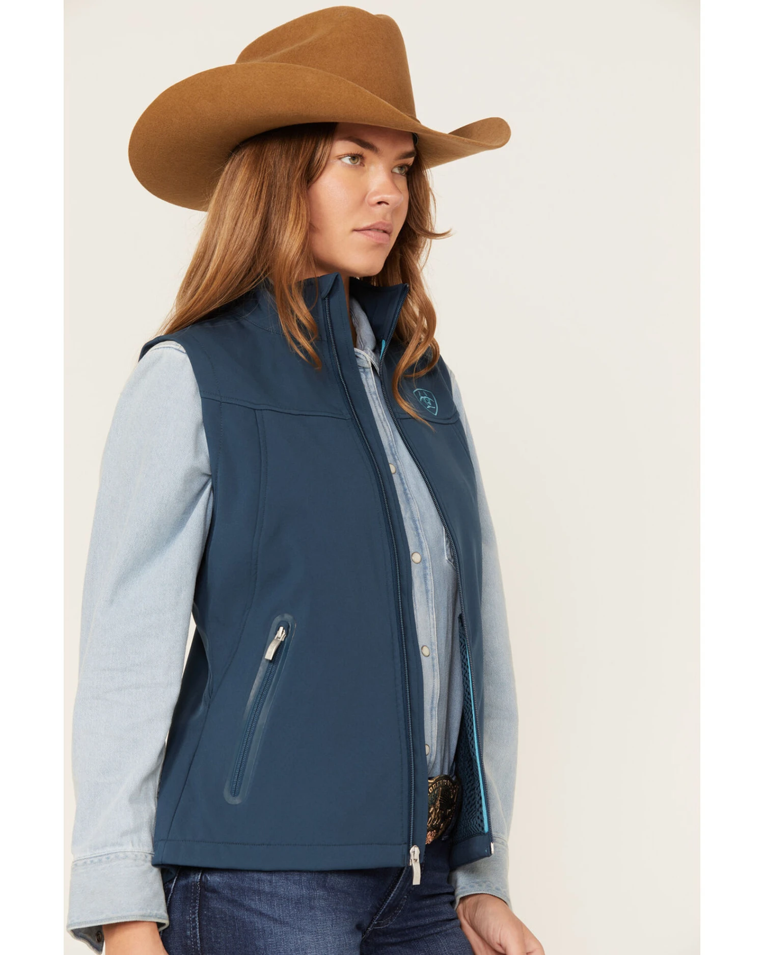 Ariat Women's New Team Softshell Vest 2 Ariat Women's New Team Softshell Vest - Image 2