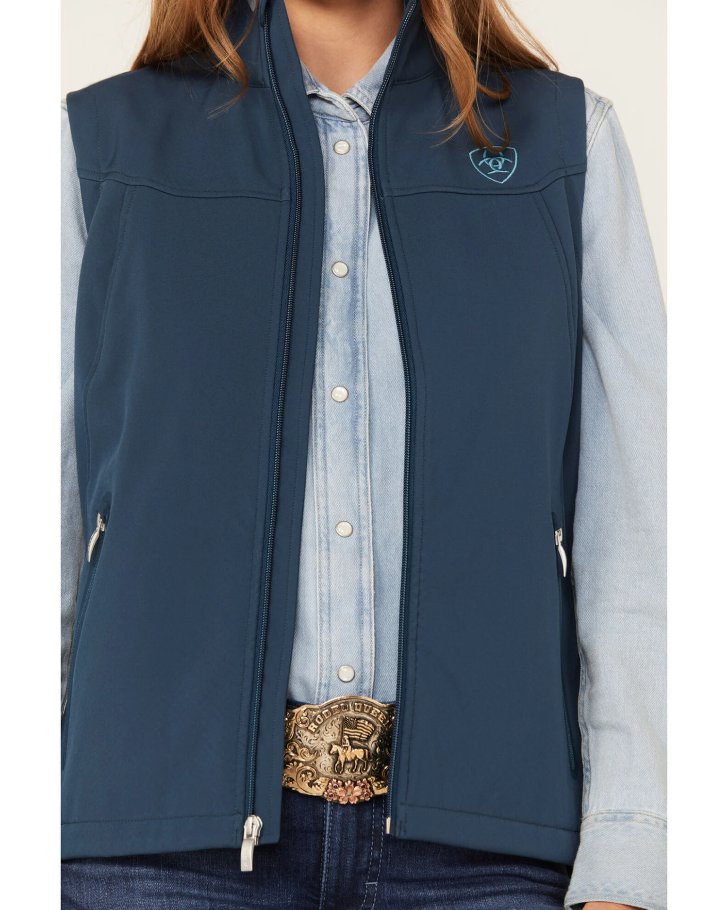 Ariat Women's New Team Softshell Vest 3 Ariat Women's New Team Softshell Vest - Image 3