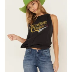 White Crow Women's Midnight Cowboy Graphic Tank