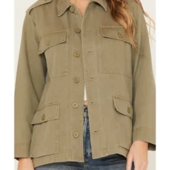 Wild Moss Women's Knit Back Western Jacket 6 Wild Moss Women's Knit Back Western Jacket -Default Template 4 2000386542 341 P3