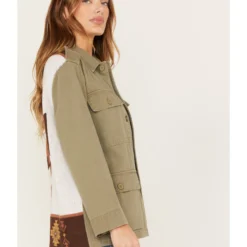 Wild Moss Women's Knit Back Western Jacket 7 Wild Moss Women's Knit Back Western Jacket -Default Template 4 2000386542 341 P4