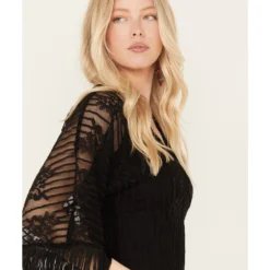 Idyllwind Women's Celosia Lacy Fringe Dress 6 Idyllwind Women's Celosia Lacy Fringe Dress -Default Template 4 2000386704 001 P3