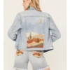 Driftwood Women's Light Wash Desperado Denim Jacket
