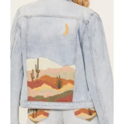 Driftwood Women's Light Wash Desperado Denim Jacket -Default Template 4 2000387008 412 P3